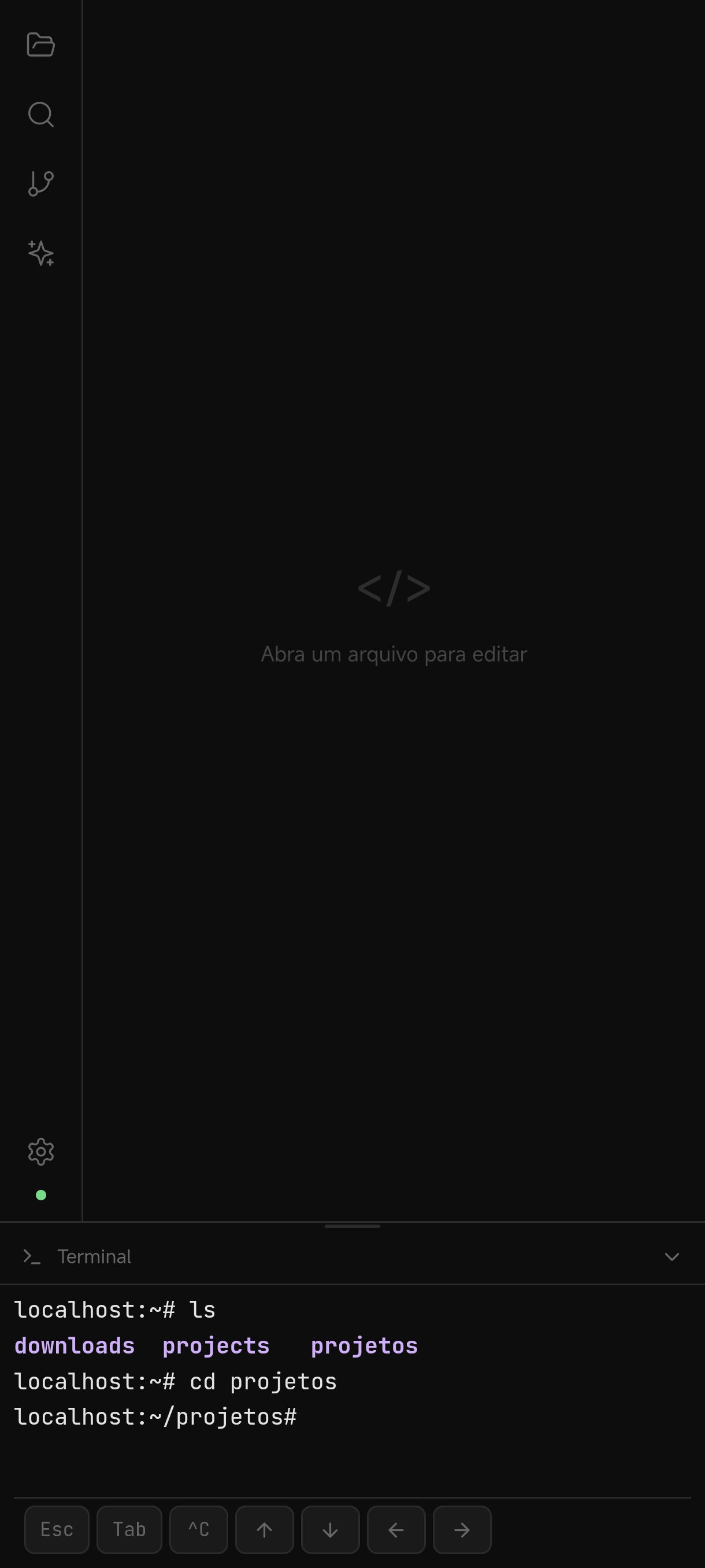 Parser IDE Mobile App